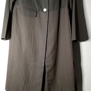 Newport News Long Jacket 2 Piece Suit